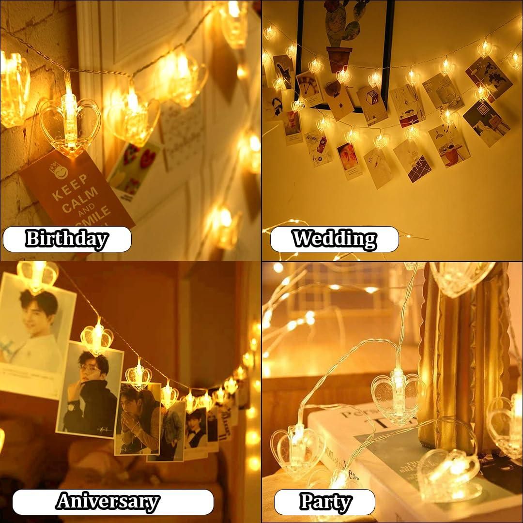 Heart Shaped LED Lights