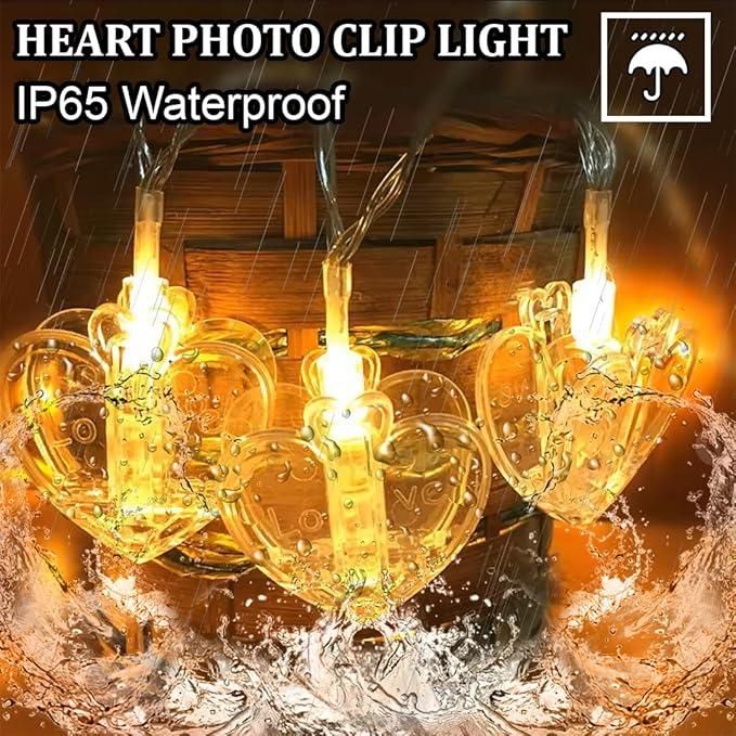 Heart Shaped LED Lights